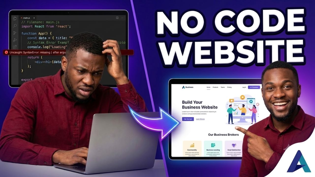 How to build a website without coding — Acyera tutorial